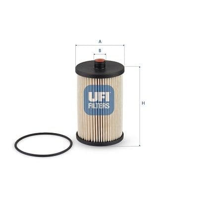 filtru combustibil UFI 26.012.00