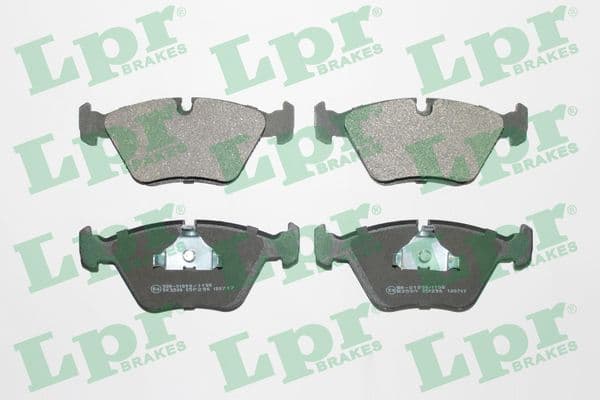 set placute frana,frana disc LPR 05P296