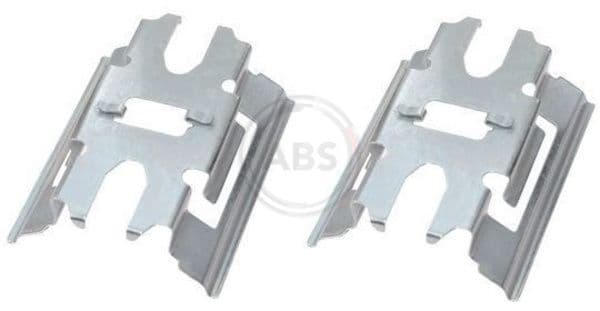 Set accesorii, placute frana ABS 1663Q