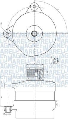 Generator / Alternator MAGNETI MARELLI 063732188010