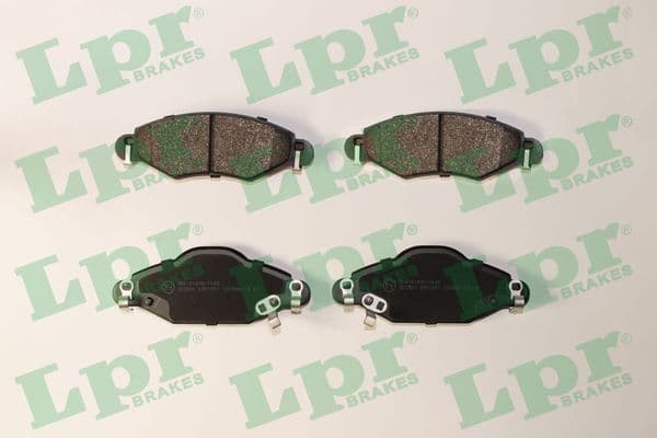 set placute frana,frana disc LPR 05P1001