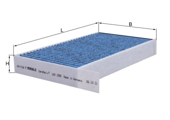 Filtru, aer habitaclu MAHLE CareMetix® LAO 1595