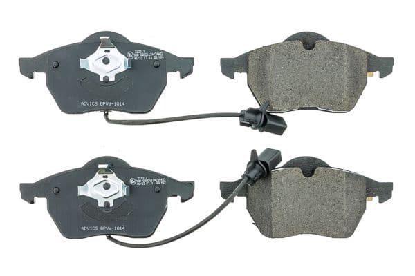 set placute frana,frana disc AISIN Premium ADVICS by BPVW-1014