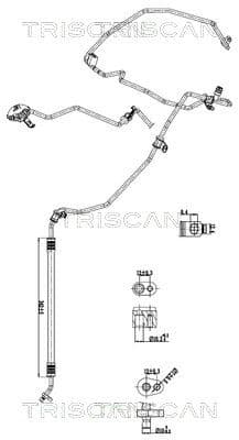 conducta presiune variabila,aer conditionat TRISCAN 9010 10021