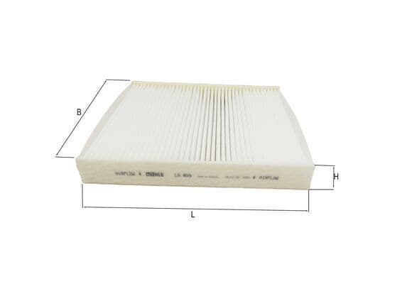 Filtru, aer habitaclu KNECHT LA 809