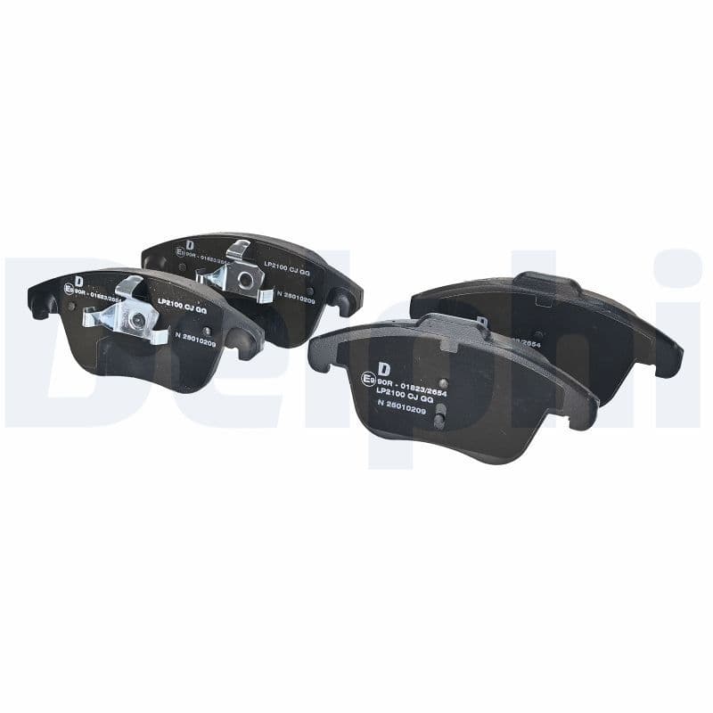 set placute frana,frana disc DELPHI LP2100