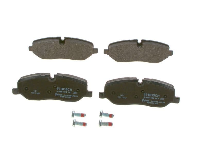 set placute frana,frana disc BOSCH 0 986 494 147