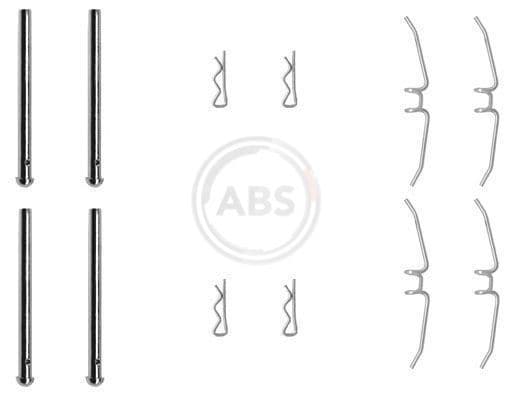 Set accesorii, placute frana ABS 0901Q