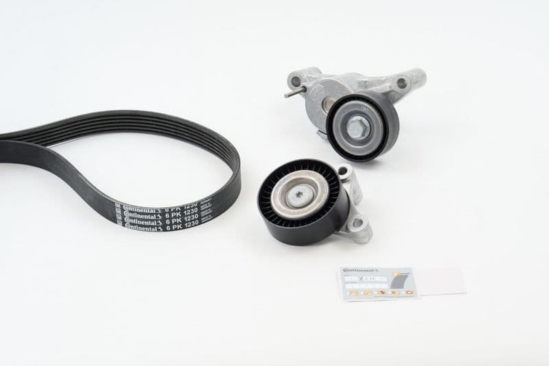 Set curea transmisie cu caneluri CONTINENTAL CTAM 6PK1230K1