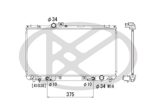 Radiator, racire motor KOYORAD PL010692