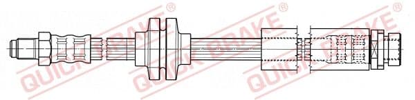 Furtun frana QUICK BRAKE 35.902