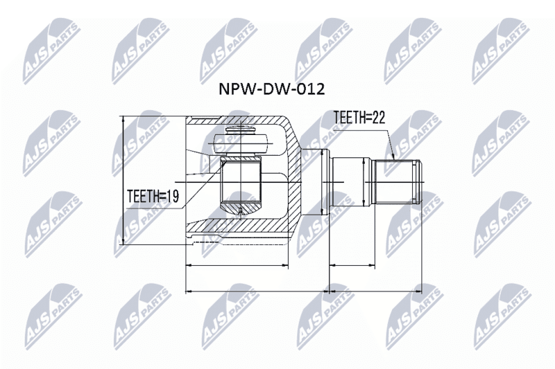 Set articulatie, planetara NTY NPW-DW-012