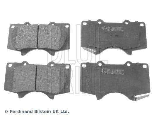 set placute frana,frana disc BLUE PRINT ADT342142