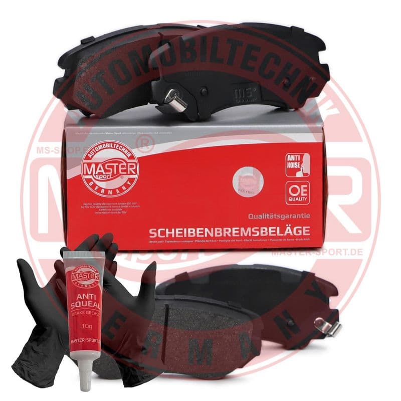 set placute frana,frana disc MASTER SPORT 13046058732N-SET-MS