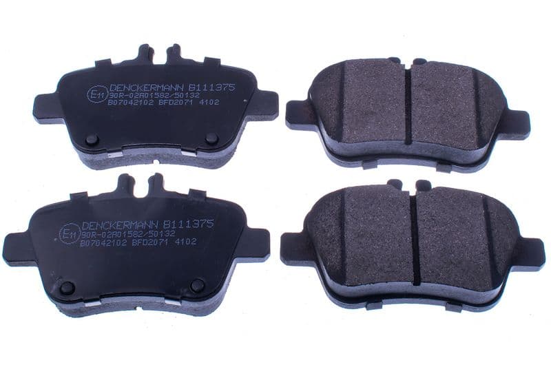 set placute frana,frana disc DENCKERMANN B111375