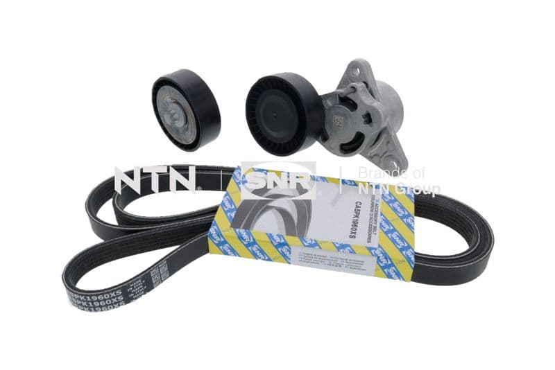 Set curea transmisie cu caneluri SNR KA851.10