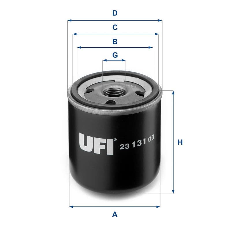 Filtru ulei UFI 23.131.00