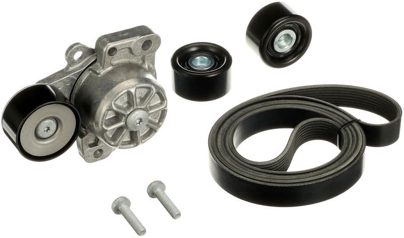 Set curea transmisie cu caneluri GATES FleetRunner™ Micro-V® K028PK2630HD