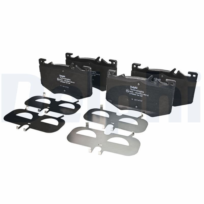set placute frana,frana disc DELPHI LP3620