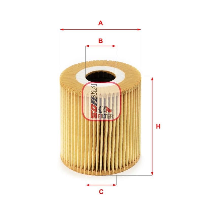 Filtru ulei SOFIMA S 5018 PE