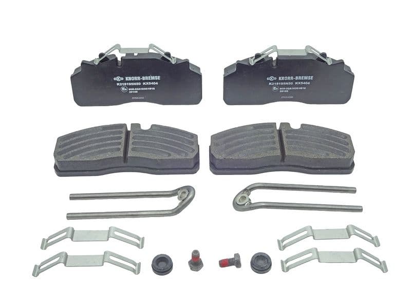 set placute frana,frana disc KNORR-BREMSE IAM Preferred Part K218195N50