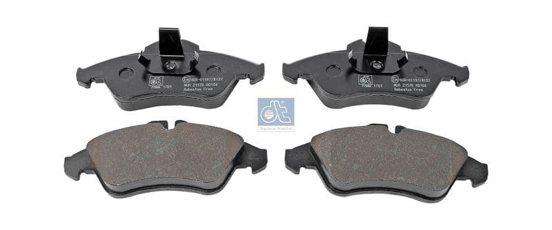 set placute frana,frana disc DT Spare Parts 4.91903