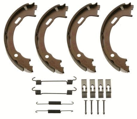 Set saboti frana, frana de mana TRW GS8475