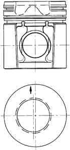 Piston KOLBENSCHMIDT 99673610