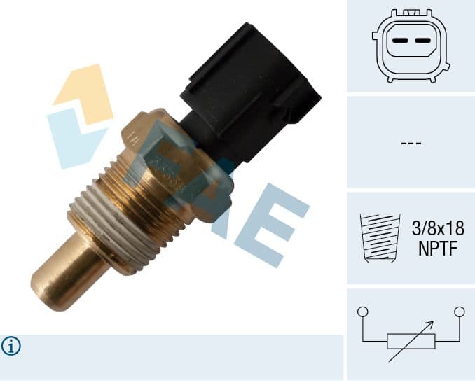 senzor,temperatura lichid de racire FAE 33335