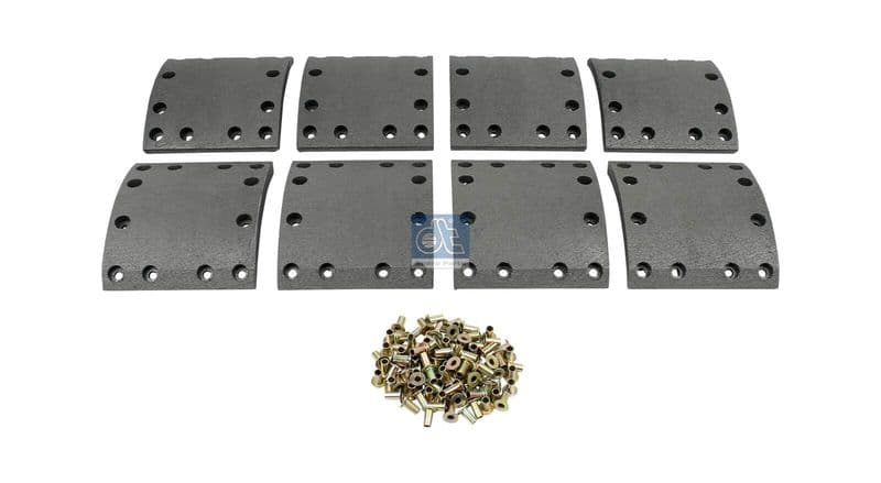Set garnituri de frictiune, frana tambur DT Spare Parts 3.96486