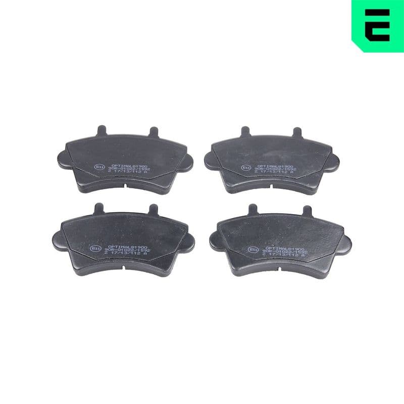set placute frana,frana disc OPTIMAL BP-81900