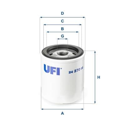 filtru combustibil UFI 24.370.00