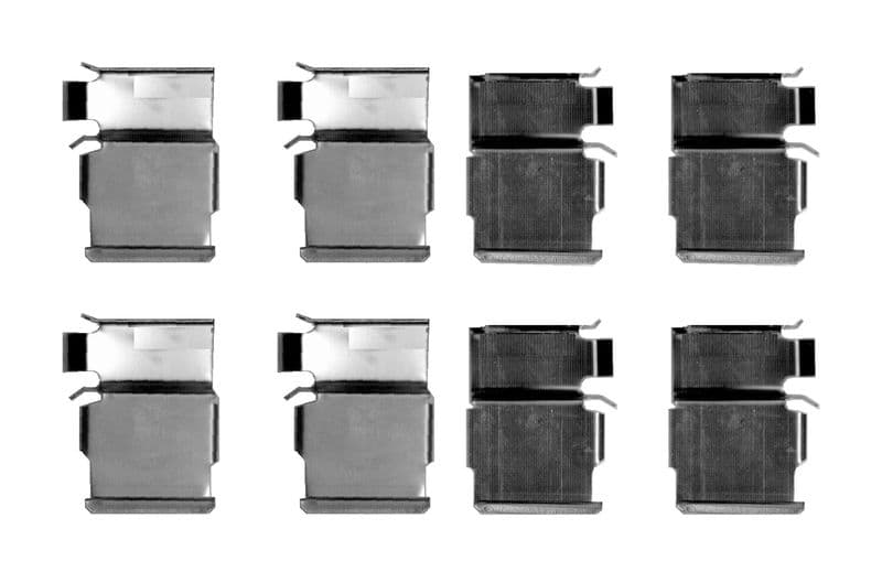 Set accesorii, placute frana BOSCH 1 987 474 605