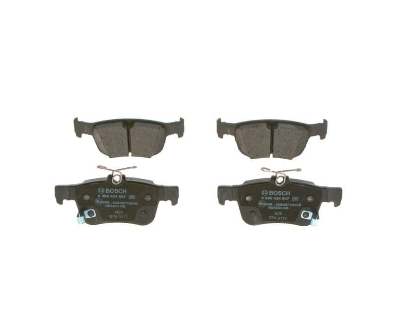 set placute frana,frana disc BOSCH 0 986 424 807