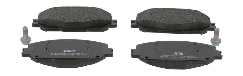 set placute frana,frana disc JURID 573900J