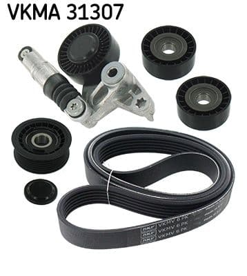 Set curea transmisie cu caneluri SKF VKMA 31307