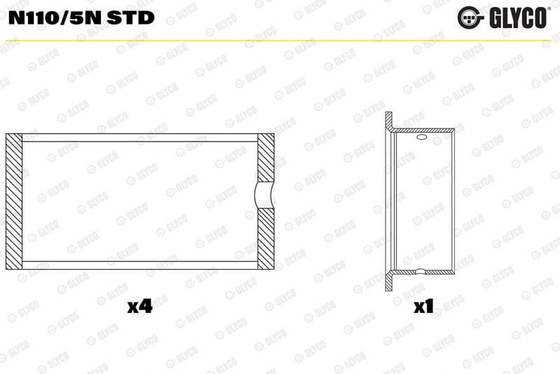 Bucsi ax cu came GLYCO N110/5N STD