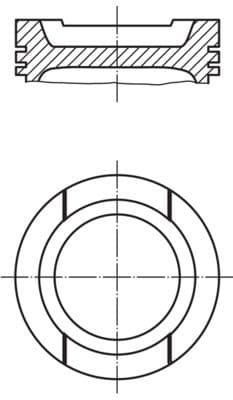 Piston MAHLE 033 20 02