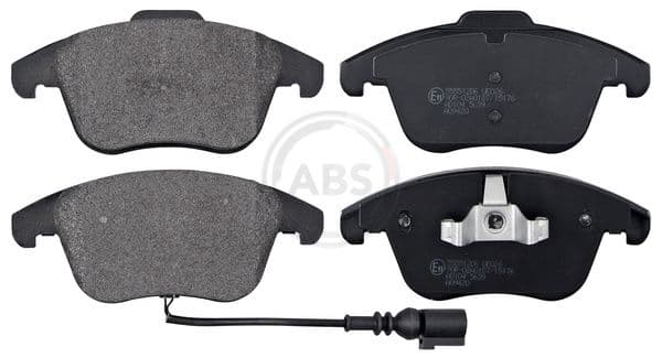 set placute frana,frana disc ABS 37612