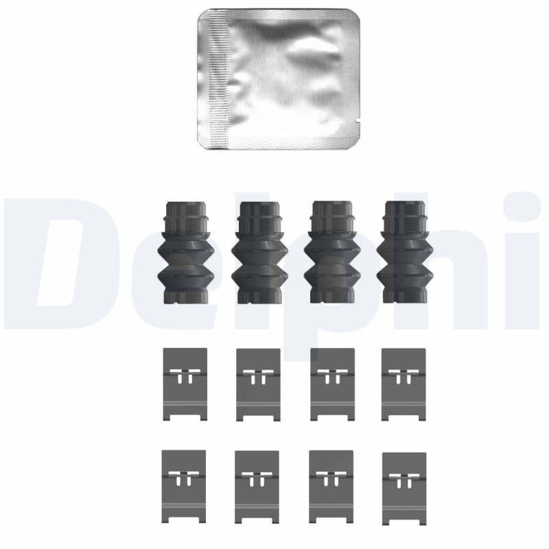 Set accesorii, placute frana DELPHI LX0753