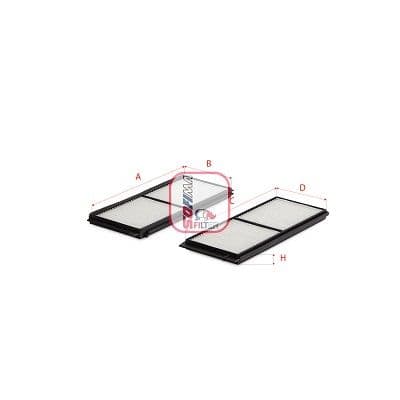 Filtru, aer habitaclu SOFIMA S 3219 C