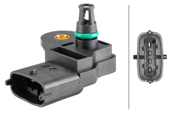 senzor,presiune supraalimentare HELLA 6PP 358 152-321