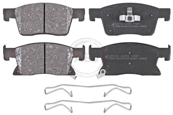 set placute frana,frana disc ABS 35122