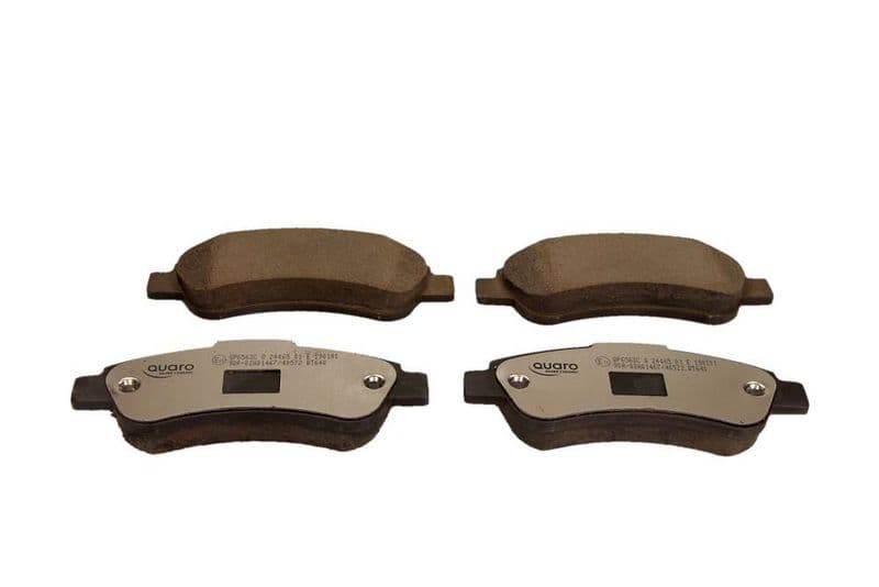 set placute frana,frana disc QUARO SILVER CERAMIC QP6563C