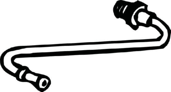 Conducta de presiune, senzor de presiune (filtru particule) BOSAL 000-073