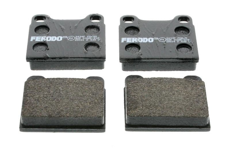 set placute frana,frana disc FERODO PREMIER ECO FRICTION FDB2M