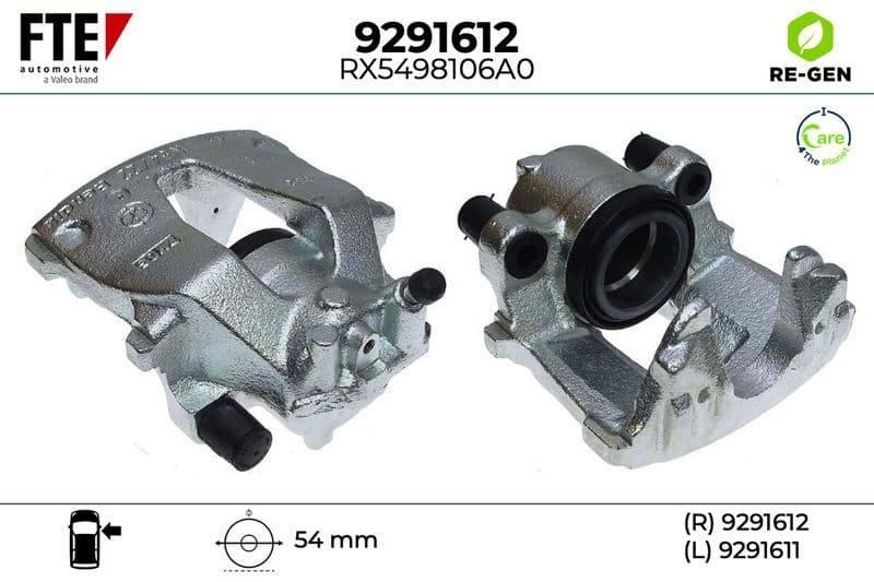 Etrier frana FTE 9291612