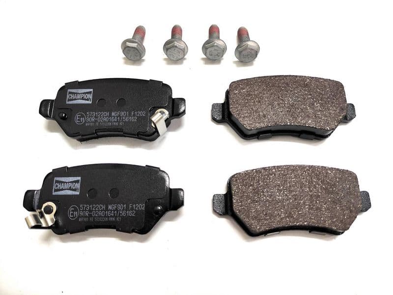 set placute frana,frana disc CHAMPION 573122CH