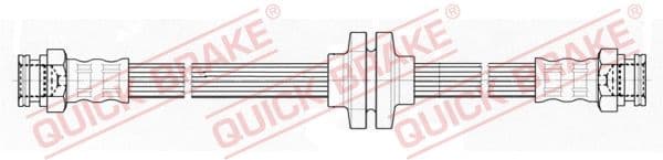 Furtun frana QUICK BRAKE 22.926