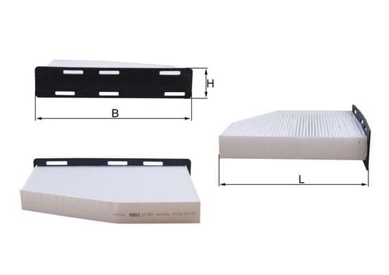 Filtru, aer habitaclu KNECHT LA 181